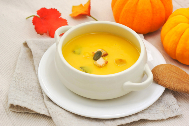 かぼちゃ　冷凍保存　スープ　