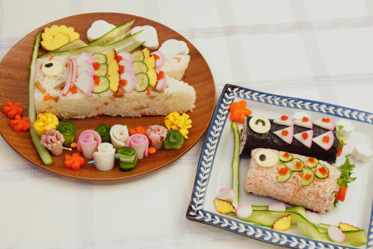 5月5日こどもの日に喜ばれる！簡単「こいのぼりデコ寿司」の作り方