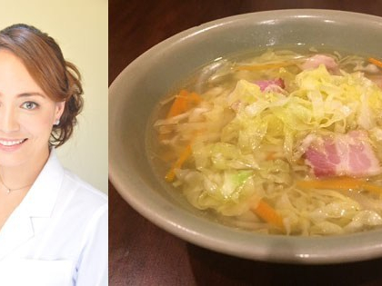 野菜不足をこの1品で解消 「せん切りキャベツのポトフ風スープ