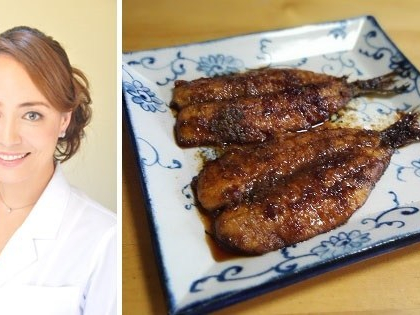 ごはんにのせてかば焼き丼も 「いわしのかば焼き」