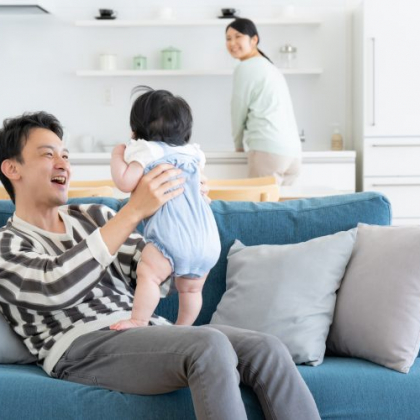 頼りになります！「夫が父親になったなぁ」と妻がしみじみ実感する瞬間とは？