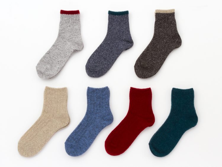 インテリアショップKEYUCAで人気の日本製靴下に新作33種類が追加発売