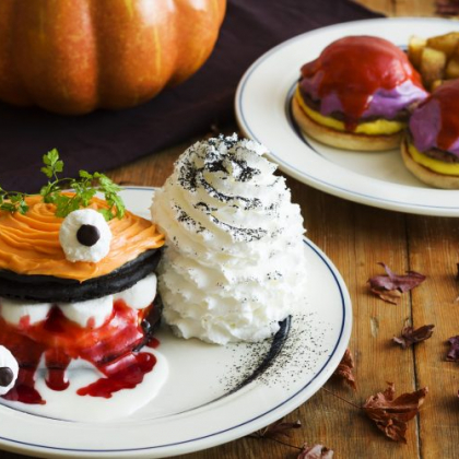 Eggs’n Thingsのハロウィン限定パンケーキがコワ可愛い！