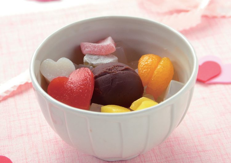 今年のバレンタインは和菓子で差をつける!? 船橋屋「ショコラあんみつ」期間限定発売