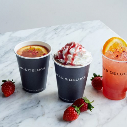 「DEAN & DELUCA」から苺とチョコで温まる冬のスイートドリンク2種が登場