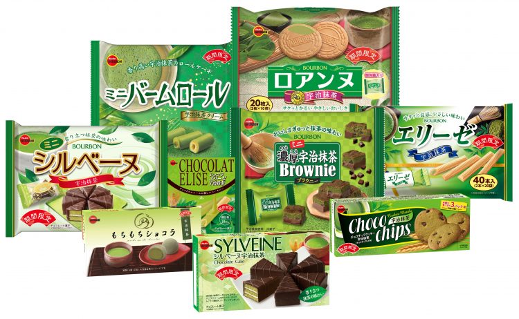 新茶の季節のブルボン「抹茶フェア」！4月14日、全9品を新発売