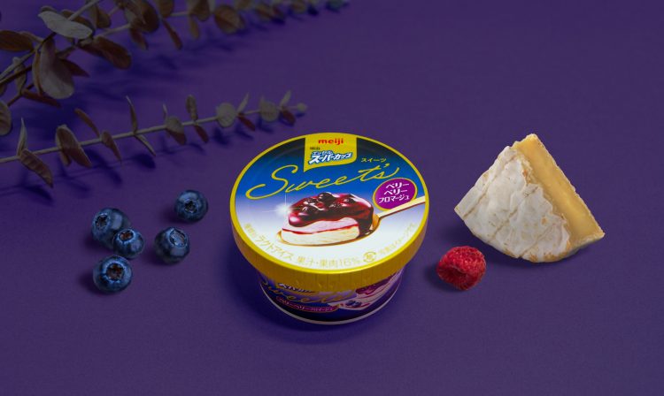 デザートアイス「明治 エッセル スーパーカップSweet’s　ベリーベリーフロマージュ」が新発売！一新した上品なパッケージが目印