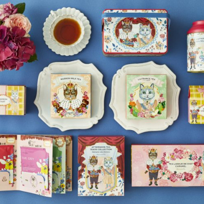 【Afternoon Tea】ラ・フランス、マロンの紅茶やスイーツなどの秋商品が登場！限定パッケージにも注目