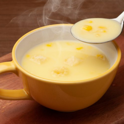 コーンにわかめ…「粉末スープ」が使える！和洋中、自在に変身アレンジレシピ