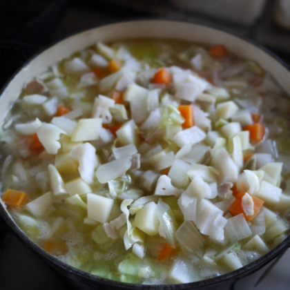 「具だくさんスープ」は大鍋で。アレンジ4段活用はこんな風に！【お米農家のヨメごはん#45】