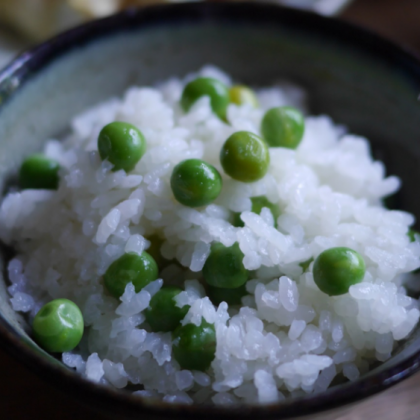 春のお楽しみ「豆ごはん」。我が家の炊き方は、こんなふうに【お米農家のヨメごはん#48】