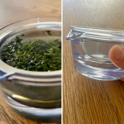 「透明急須」で緑茶のおいしさ再発見。ビジュアルも素敵で扱いやすい！【本日のお気に入り】