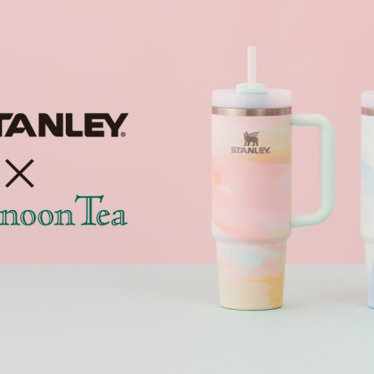 日本初のマーブルカラーが登場！STANLEY×Afternoon Teaコラボの「クエンチャー」8月1日発売