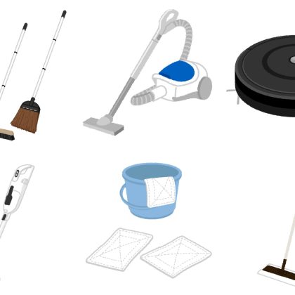 7割が掃除機派、ほうきや雑巾も根強い人気！ 500人に聞いた「床掃除に使っている道具ランキング」