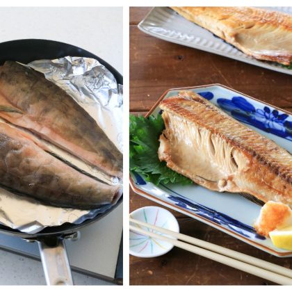 「ほっけの開きの焼き方」干物をふっくら香ばしく焼く5つのコツ【フライパンでパパッと魚料理＃4】