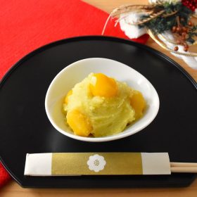 「裏ごし」なしでOK【芋あん栗きんとん】は優しい甘さ。楠さんちのホットクックレシピ Vol.76