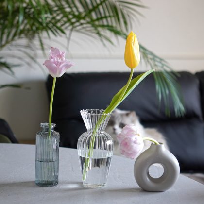 【ダイソー】のプチプラ「花瓶」でこんなに部屋がおしゃれに見えるなんて！おすすめ3商品レビュー