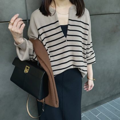 春の大人カジュアルは「ボーダー」から！定番なのに新しい、おしゃれ達人の旬の着こなし