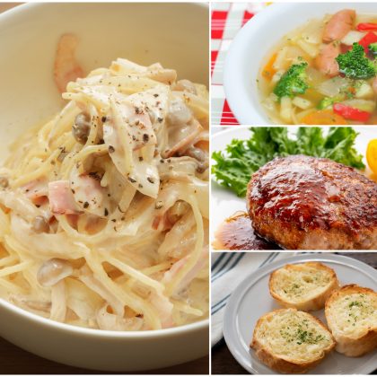 濃厚ソースを引き立てる！「クリームパスタ」に合うおかず。絶対に試したい美味しい組み合わせ
