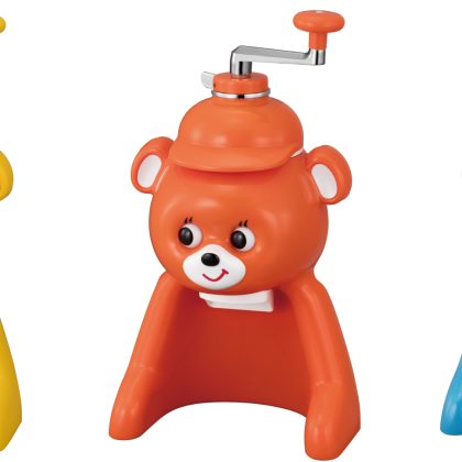 タイガーの氷削り器「きょろちゃん」がレトロ可愛い！ハンドルをまわすとお目目がきょろきょろ動くよ