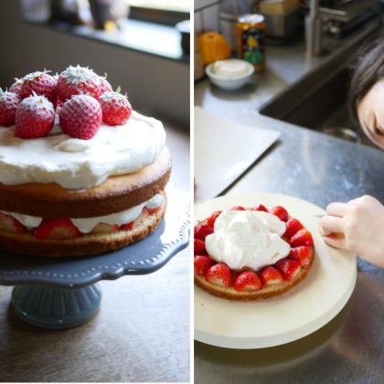 娘（高2）の「誕生日ケーキ」作りはこんな風に。一緒に作る時間が宝物【お米農家のヨメごはん】