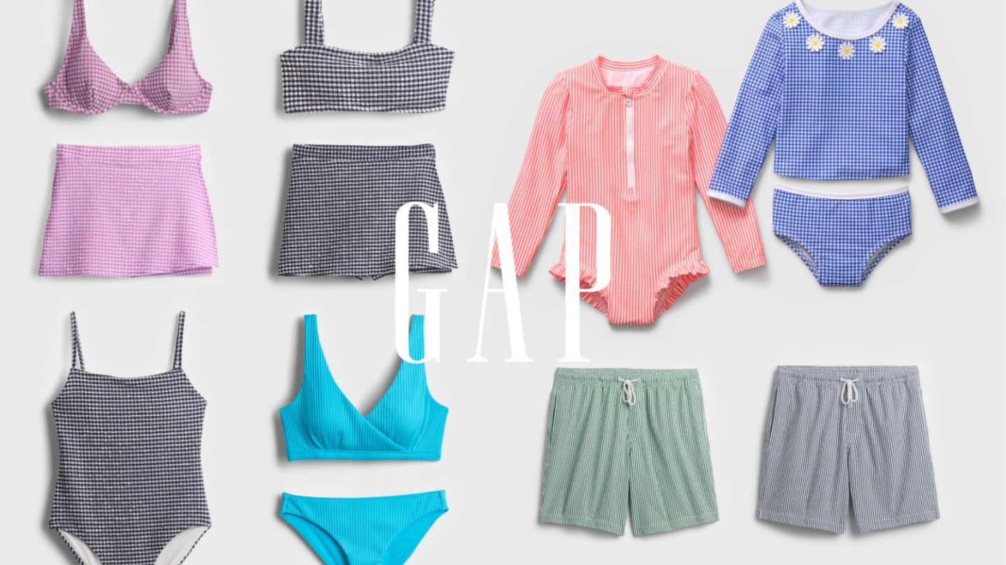おしゃれママも御用達！【Gapのスイムウェア】公式オンラインストア限定で登場
