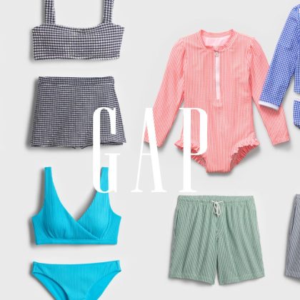 おしゃれママも御用達！【Gapのスイムウェア】公式オンラインストア限定で登場