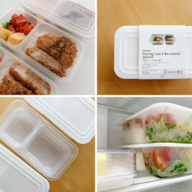 3COINSの「作り置きランチボックス3個セット」（330円）で家事ラク！早く帰る日の子どもランチにも【本日のお気に入り】