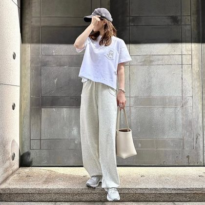 太めシルエットが人気！オトナの「スポーティーMIXコーデ」トレンドも機能性も両立