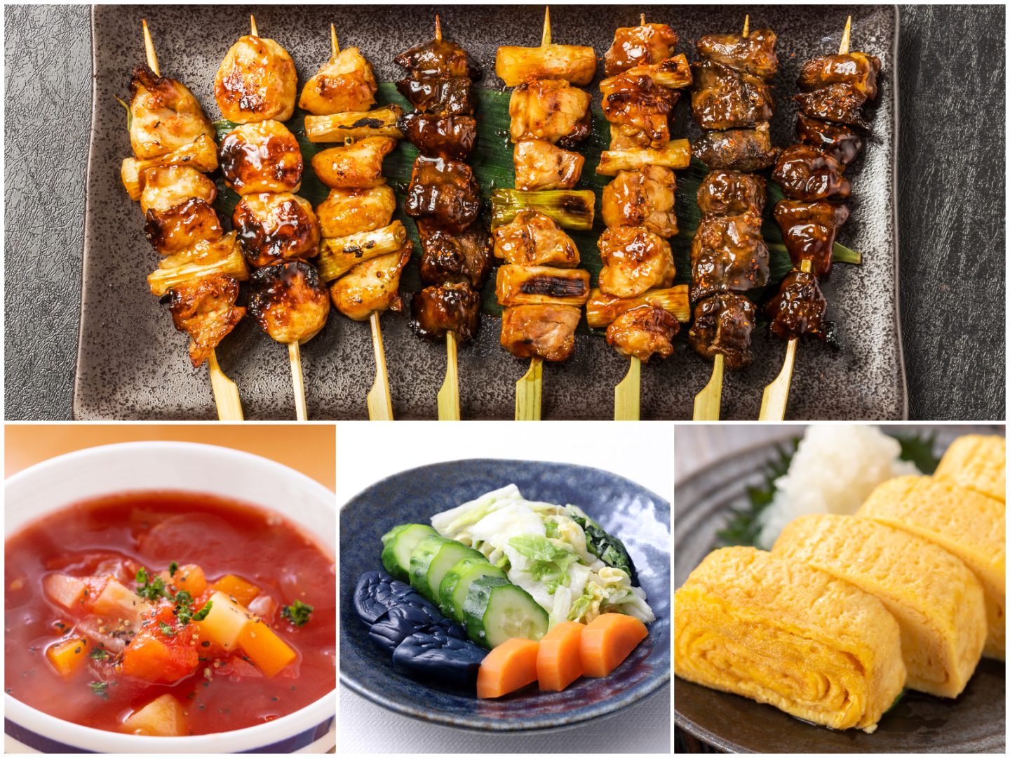 今日の夕飯は「焼き鳥」！でも、他に何を合わせよう…？迷ったときのハズレなし最強おかずを教えてもらいました