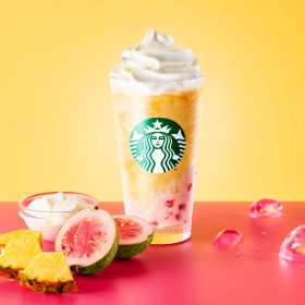 【スターバックス】飲めるのは全国28店舗のみ！カスタマイズできるフラペチーノに「ゴールパイン&グアバヨーグルト」が登場
