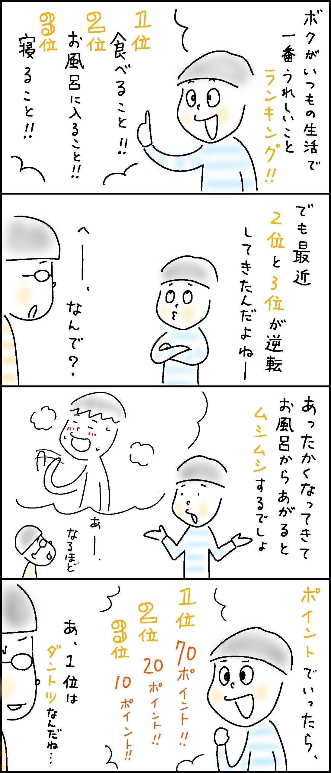 1位は不動、でも2位と3位が揺れている!?