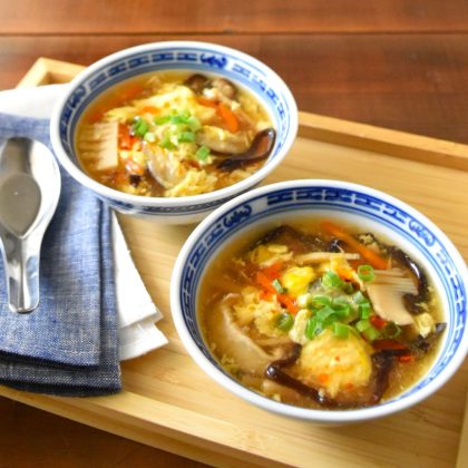 【サンラータン】夏にぴったりの酸っぱ辛いスープで食欲増進！楠さんちのホットクックレシピ Vol.87