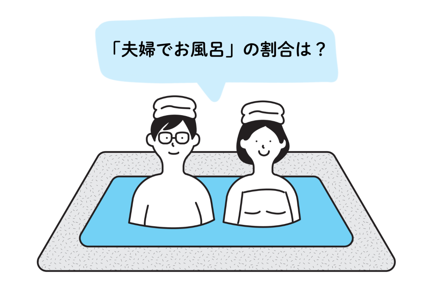 「一緒にお風呂に入る夫婦」はどのくらい？調査で見えた、変化していく夫婦の入浴スタイル