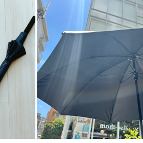 「折り畳み日傘」やめました！「モンベル」の50センチ晴雨兼用長傘でストレスフリーに【本日のお気に入り】