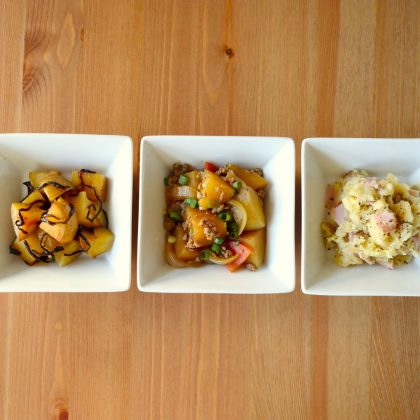 【京（みさと）さんのレンチンお弁当おかず】塩昆布じゃがバタがイチオシ！「じゃがいも」で3品