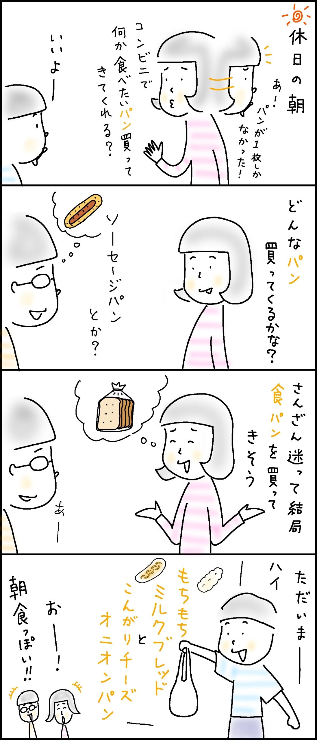 朝食っぽいパン