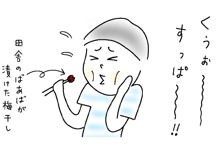 息子（小4）の大発見！梅干しの「すっぱさ」が消える食べ方はコレだ【9歳あるある】