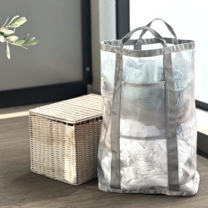 無印良品の「ランドリーバッグ」で洗濯が快適に！スマート収納で洗濯カゴにサヨナラ【本日のお気に入り】