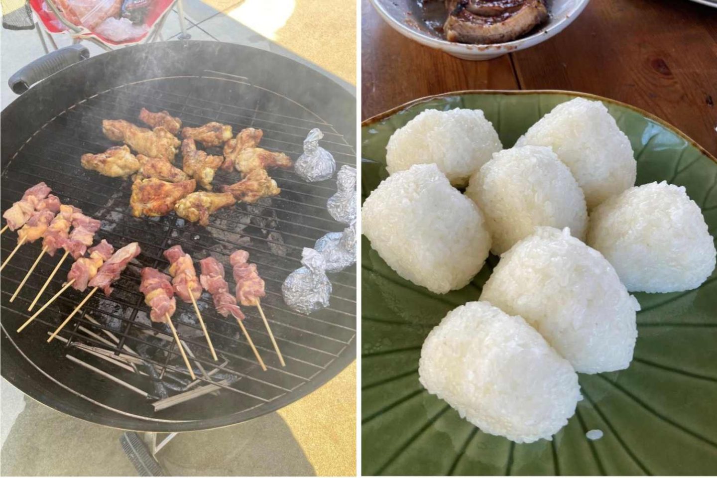 この「塩むすび」が大好評！友人BBQのコツは“持ち寄り”と“おまかせ”【お米農家のヨメごはん】