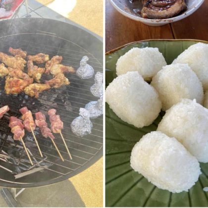 この「塩むすび」が大好評！友人BBQのコツは“持ち寄り”と“おまかせ”【お米農家のヨメごはん】