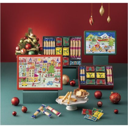 【ヨックモック】今年はデザインがリニューアル！クリスマス限定缶が11月1日から発売
