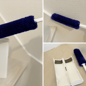 カインズの「洗わないモップ」で階段の巾木そうじがラクに！面白いほどよく取れます【本日のお気に入り】