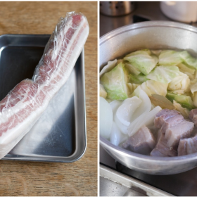 塩をまぶすだけの「塩豚」さえ作っておけば！わが家の「スープ」レシピはこんな風に【お米農家のヨメごはん】