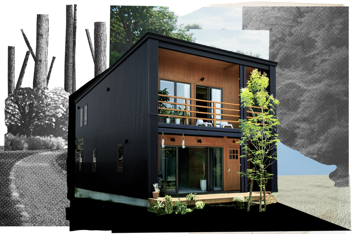 黒いログハウスだと…!? 「BESS」から「BLACK MODE(ブラックモード)」が登場!