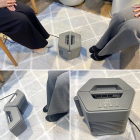 【アイリスオーヤマ】新作「コンパクトヒーター」は驚きの開閉式！あったかさのシェアもできるアイデア家電