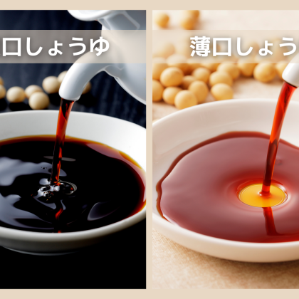 「濃口しょうゆ」と「薄口しょうゆ」の違いって？炊き込みごはんや煮物など、家庭で使い分けるコツを解説！