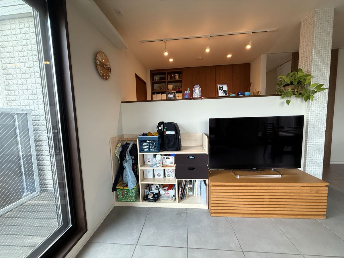 リビングの子どもスペース